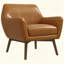 Fauteuil en cuir