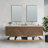 Marcello 72'' Double Bathroom Vanity with Quartz Top-101290115-92932481