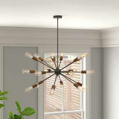 Lustre sphérique spoutnik à 18 lumières Califano