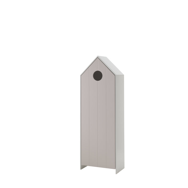 Casami MDF 1 Door Wardrobe, Pink