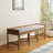 Adalard Polyester Blend Upholstered Bench