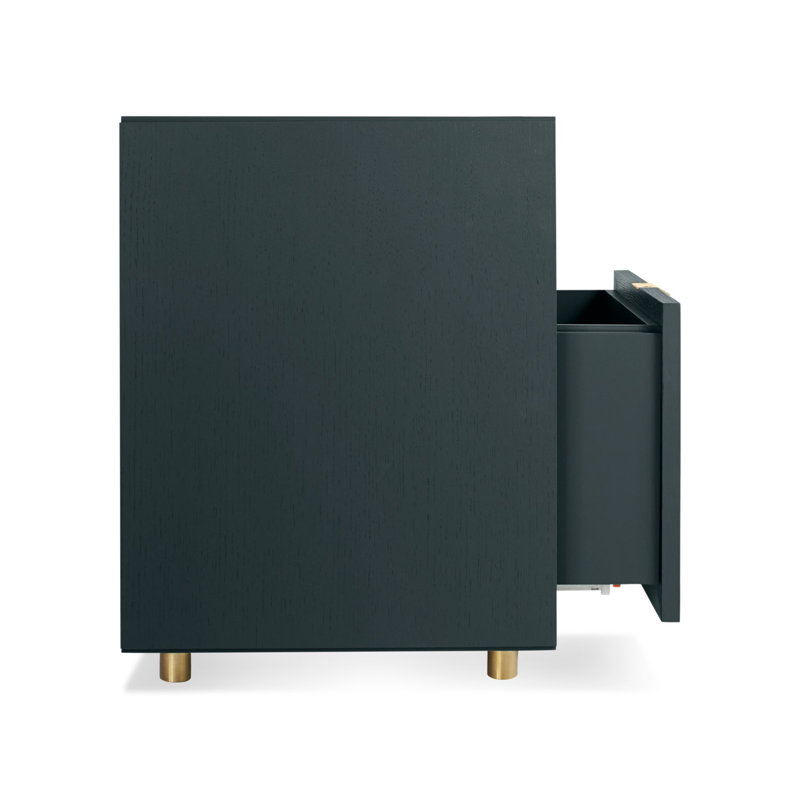 Dang 2 - Drawer File Cabinet, Navy Green