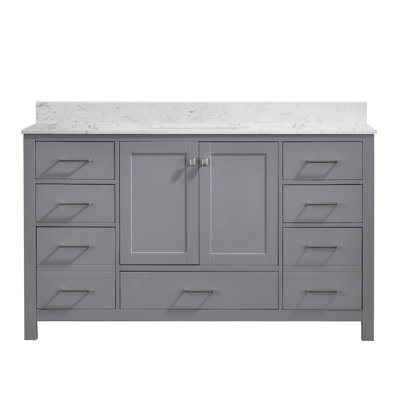 Ensemble de meuble-lavabo simple 60 po Delisca