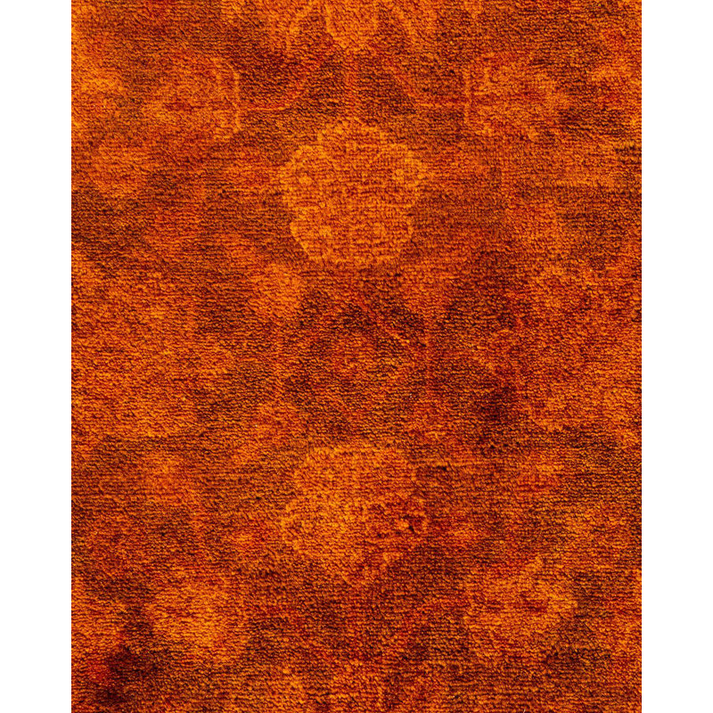 Fine Vibrance One-of-a-Kind 8'2" X 8'6" Hand Knotted Area Rug