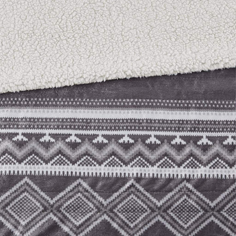 Couverture Burlington, Gris