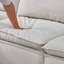 Canapé modulaire modulaire en L avec repose-pieds mobile et revêtement en chenille-754982114