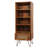 Chetram 1 Drawer Rattan SLim Bookshelf