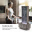 Outdoor Metal Waterfall Fountain with Lights