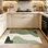 Tapis de style art moderne, motif simple et abstrait, tapis décoratif universel pour l'intérieur