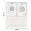 Laundreezy B Washing Machine Housing Cabinet - Width: 135 cm-1335058045