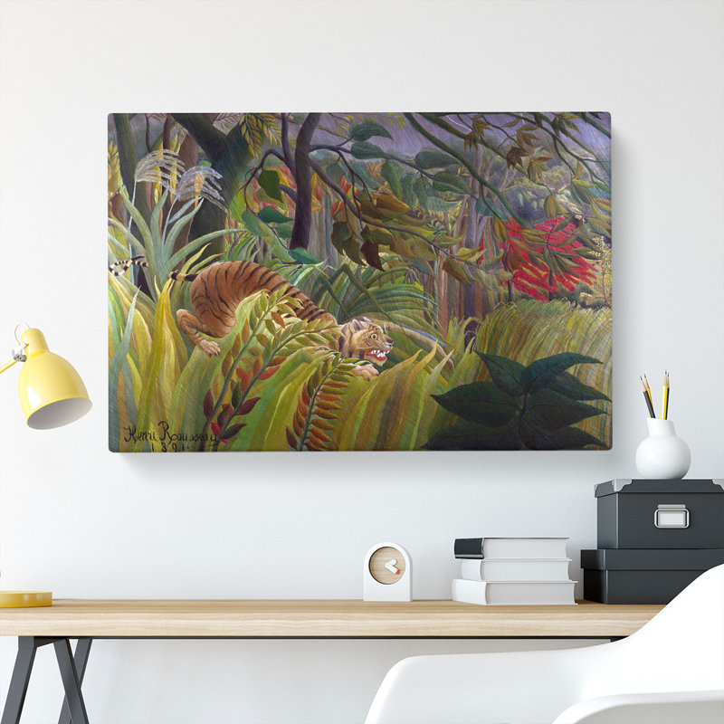 Surprise by Henri Rousseau - Wrapped Canvas, 35cm H x 50cm W x 3cm D