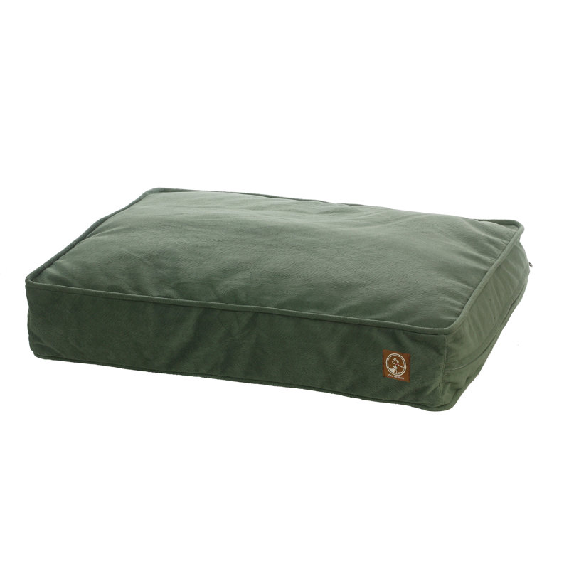 Oreiller en faux suède pour chien, Moyen (l 36 po x P 27 po x H 5 po), Vienne