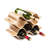 Dalianna 6 Bottle Tabletop Wine Bottle Rack in