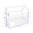 Wooden House Floor Bed with Safety Guardrails