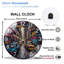 Horloge murale avec horloge murale 12 po