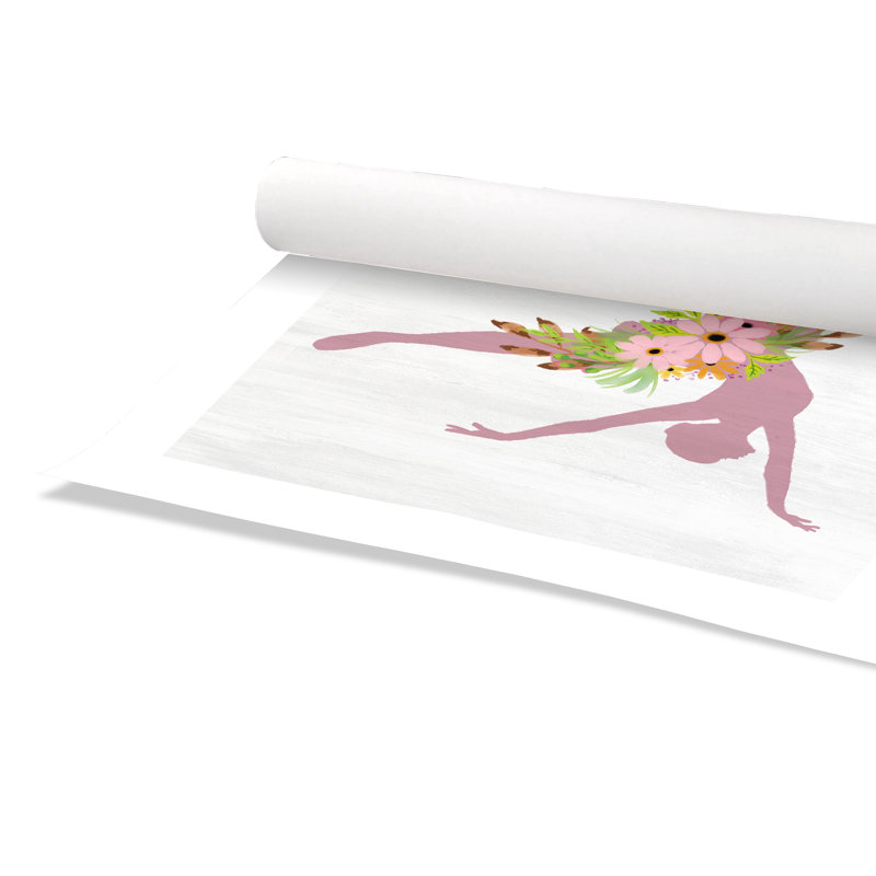 Ballet toute la journée 3, H 24 po x l 20 po x P 1 po, Papier