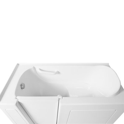 51'' x 26'' Whirlpool Bathtub with Faucet