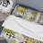 Yellow And Silver Patchwork Polyester Patchwork Duvet Cover-607971721