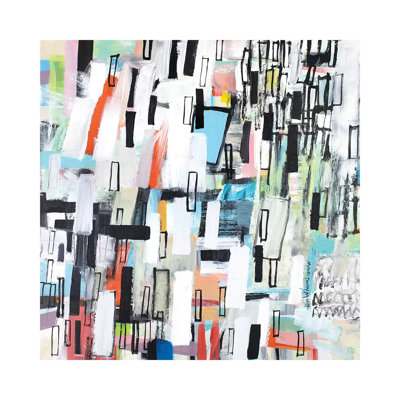 Rainfall 1 Piece Wrapped Canvas Painting