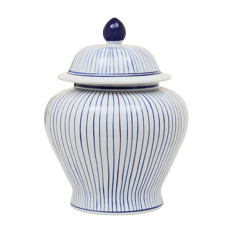 Noralee Handmade Ceramic / Porcelain Decorative Urns & Jars, 48 H x 36 W x 36 D cm