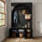 Arched Hall Tree With Storage Bench And 3-Door Shoe Cabinet, Anti-Tip Kit Included, Adjustable Shelves-781342741