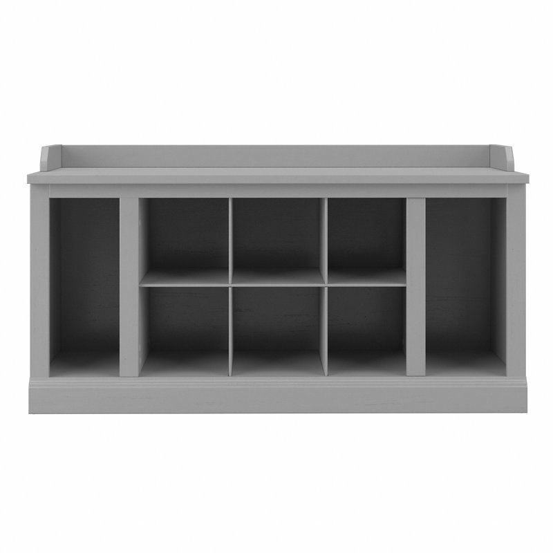 Banc de rangement Arulappu, Gris Cape Cod