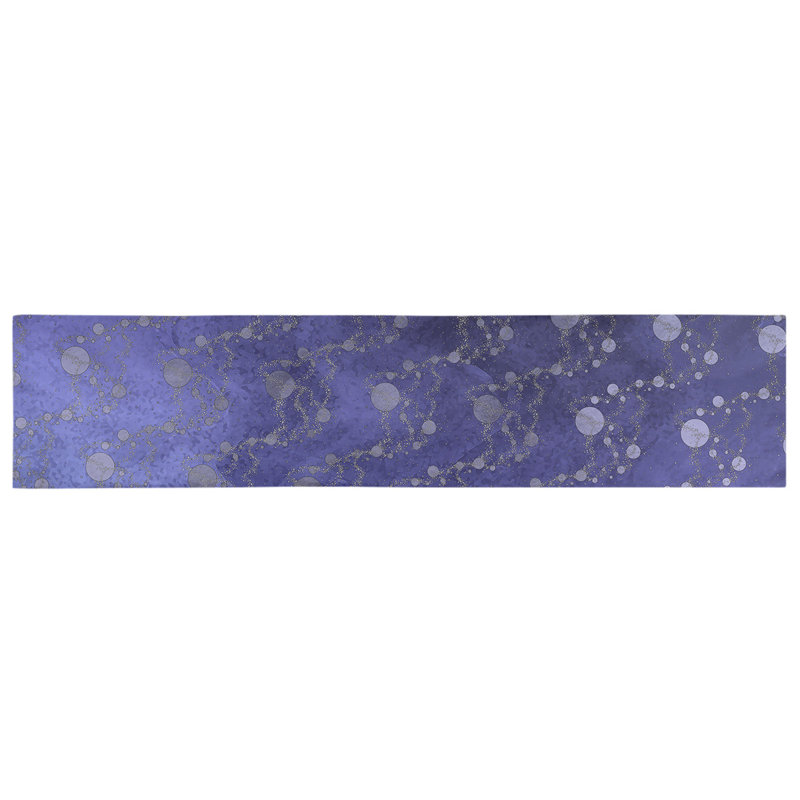 Avicia Table Runner, 90" x 16", Blue Ombre