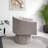 Ghinita Velvet Swivel Barrel Chair-973432878