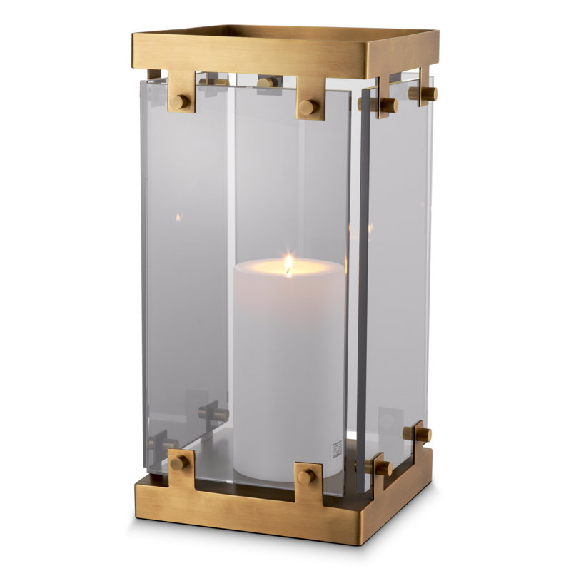 Heston Hurricane Candle Holder, 16.54" H x 9.25" W x 9.25" D