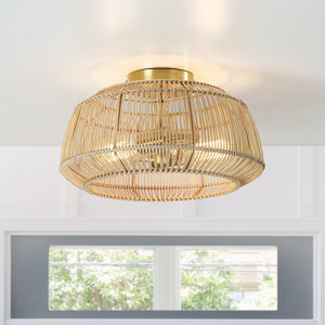 Tamil 2-Light Semi Flush Mount