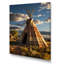 «Native Tipi Serenitys Refuge», reproduction sur toile-19106371-19106370