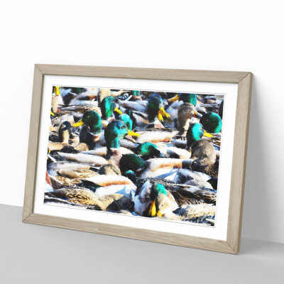 Mallard Ducks - Picture Frame Painting