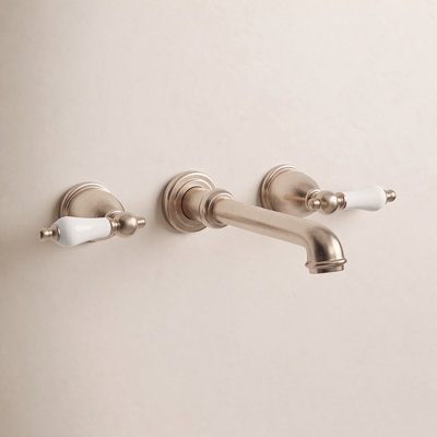 English Country Wall-Mounted Roman Tub Faucet