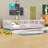 Twin Size Floor Bed With Fence-548498600