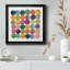 Spectrum Connections - Peinture sur toile encadrée-70680480-70680414