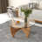 Charleily Glass Top Single Coffee Table
