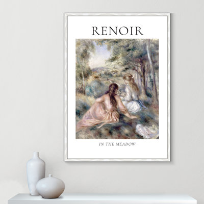 Old Masters Collection " In The Meadow " by Auguste Renoir