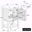 Meuble-lavabo simple avec comptoir Wilcoxen-579845040