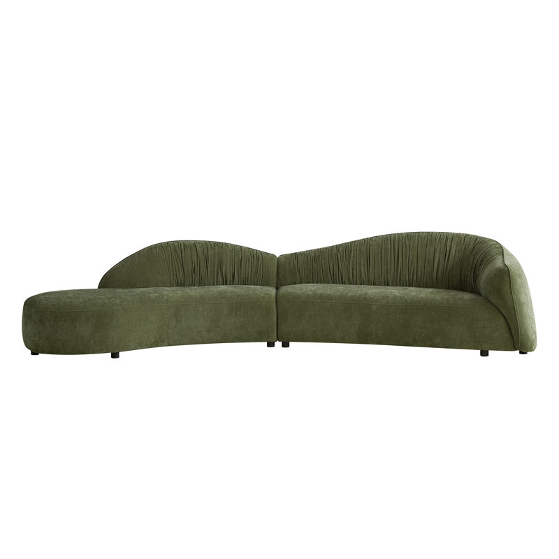 Canapé rembourré 145,67 po Mid-Century
