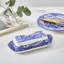 Beurrier italien Spode 8 x 4 po