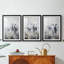 ANIMALS Series CCLX - Impression encadrée sur mesure de qualité supérieure - 3 pièces-135128607-135128601