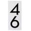 Floating 1-Line Wall Address Plaque-458687180-458694133-458691484