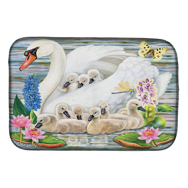 Tapis de séchage Mother Swan