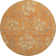 Premium Machine Washable Prisco Orange Rug