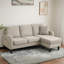 3 Seater Cotton Blend Sofa-708115735