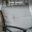 Ensemble de chaise berçante de patio 3 pièces Outsunny