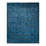 Collinsville One-of-a-Kind 9' 1" X 11' 6" Hand Knotted Area Rug