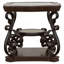 Ensemble de table basse et table de bout 3 pièces Dark Merlot