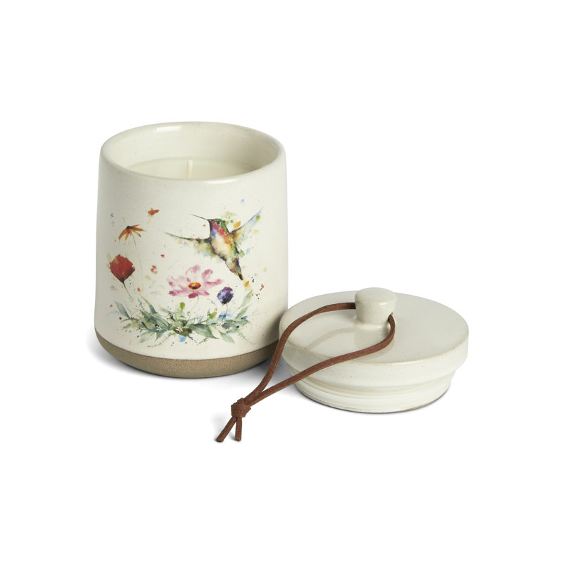 Peewee Collection Wildflowers Candle With Lid - 7.5Oz