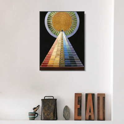 «Altariece No. 1» par Hilma Af Klint, reproduction sur toile flottante